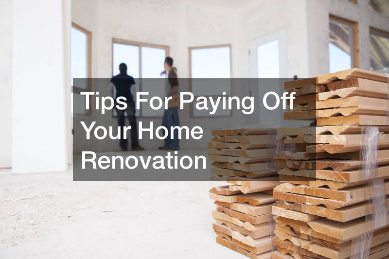 how do people pay for home renovations