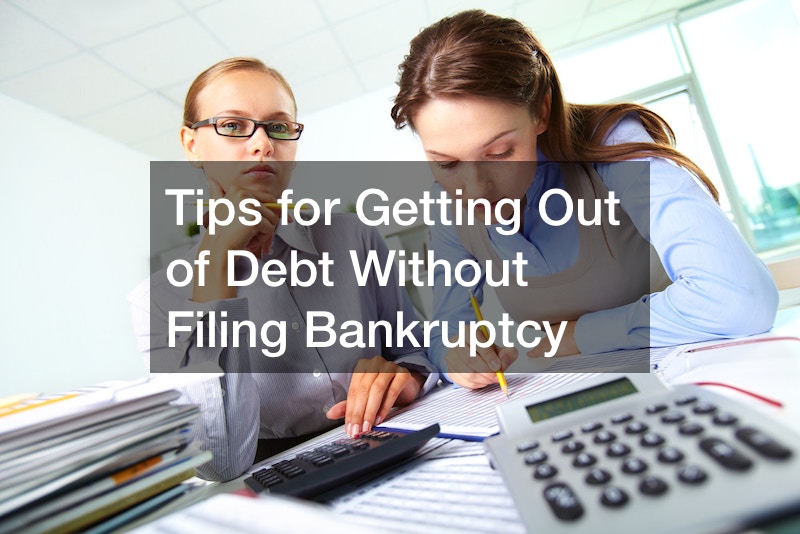 Tips For Getting Out Of Debt Without Filing Bankruptcy Debt Easy Help Free Article House 1070